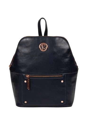 Pure Luxuries London Rubens Leather Backpack Grey 12 Pure Luxuries London Rubens Leather Backpack Grey - Image 10