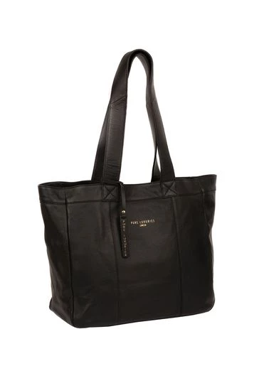 Pure Luxuries London Harlesden Leather Tote Bag Blush Pink 9 Pure Luxuries London Harlesden Leather Tote Bag Blush Pink - Image 7