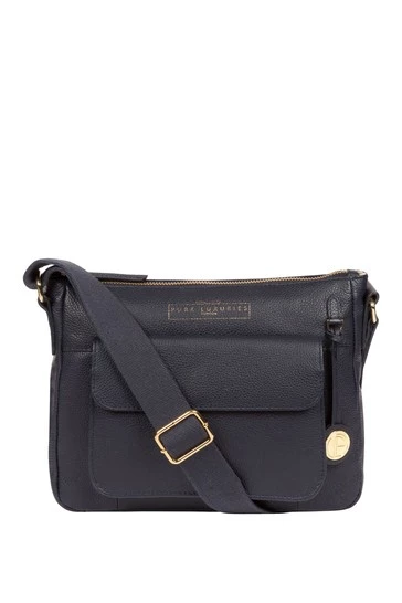 Pure Luxuries London Tindall Leather Shoulder Bag Blush Pink 9 Pure Luxuries London Tindall Leather Shoulder Bag Blush Pink - Image 7