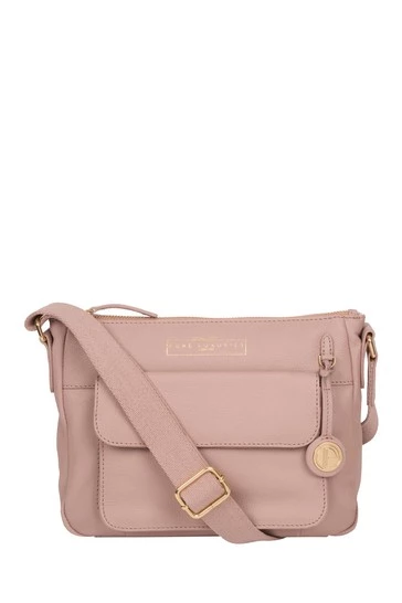 Pure Luxuries London Tindall Leather Shoulder Bag Blush Pink 11 Pure Luxuries London Tindall Leather Shoulder Bag Blush Pink - Image 9