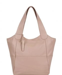 Pure Luxuries London Langdon Leather Tote Bag Chocolate Brown