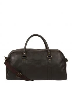 Pure Luxuries shop 42 Pure Luxuries London Monty Leather Holdall Black