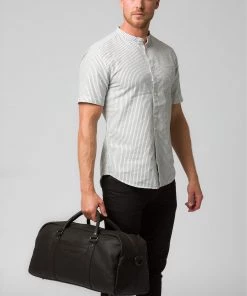 Pure Luxuries London Monty Leather Holdall Black -Pure Luxuries shop unnamed file 52 scaled