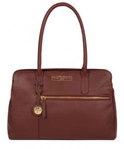 Pure Luxuries London Darby Leather Handbag Tan Brown -Pure Luxuries shop unnamed file 531
