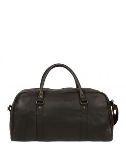 Pure Luxuries London Monty Leather Holdall Black -Pure Luxuries shop unnamed file 54 scaled