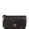Pure Luxuries London Black Ermes Cross-Body Bag