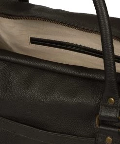 Pure Luxuries London Monty Leather Holdall Black -Pure Luxuries shop unnamed file 55 scaled