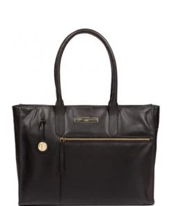 Pure Luxuries London Buckingham Leather Tote Bag Black -Pure Luxuries shop unnamed file 568