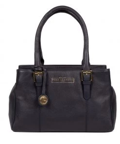 Pure Luxuries London Astley Leather Handbag Chestnut