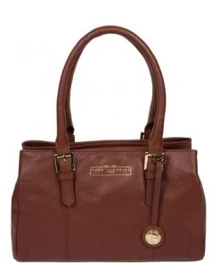 Pure Luxuries London Astley Leather Handbag Chestnut -Pure Luxuries shop unnamed file 578
