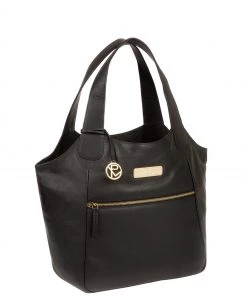 Pure Luxuries London Roxanne Leather Tote Bag Brown -Pure Luxuries shop unnamed file 61 scaled