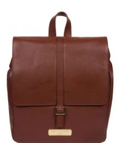 Pure Luxuries London Daisy Leather Backpack Chestnut Brown -Pure Luxuries shop unnamed file 613