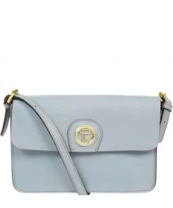 Pure Luxuries London Derwent Leather Cross-Body Bag Blush Pink