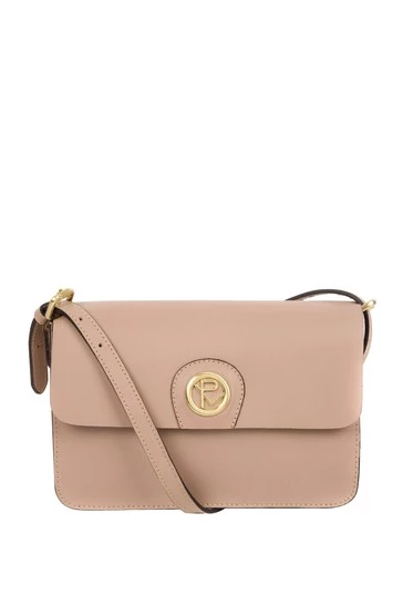 Pure Luxuries London Derwent Leather Cross-Body Bag Blush Pink 12 Pure Luxuries London Derwent Leather Cross-Body Bag Blush Pink - Image 10