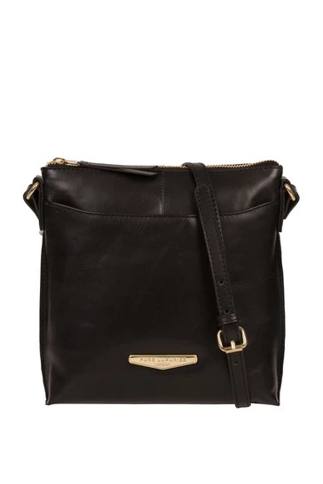 Pure Luxuries London Kimberley Vegetable Tanned Leather Cross-Body Bag Italian Tan 10 Pure Luxuries London Kimberley Vegetable Tanned Leather Cross-Body Bag Italian Tan - Image 8