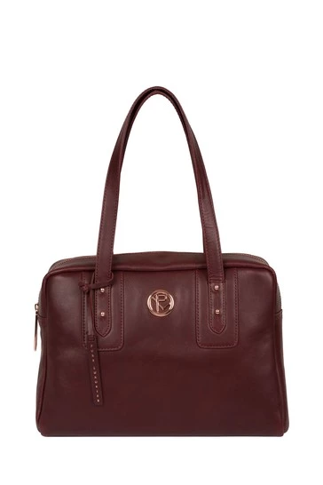 Pure Luxuries London Madox Leather Handbag Grey 10 Pure Luxuries London Madox Leather Handbag Grey - Image 8