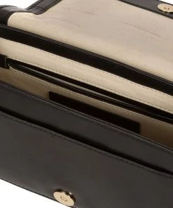 Pure Luxuries London Rosana Vegetable-Tanned Leather Cross-Body Bag Black -Pure Luxuries shop unnamed file 730 scaled