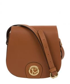 Pure Luxuries London Torver Leather Cross-Body Bag Cashmere Blue