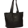 Pure Luxuries London Harlesden Leather Tote Bag Chocolate Brown -Pure Luxuries shop unnamed file 750
