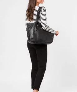 Pure Luxuries London Harlesden Leather Tote Bag Chocolate Brown -Pure Luxuries shop unnamed file 755 scaled