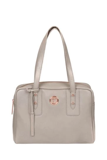 Pure Luxuries London Madox Leather Handbag Grey 14 Pure Luxuries London Madox Leather Handbag Grey - Image 12