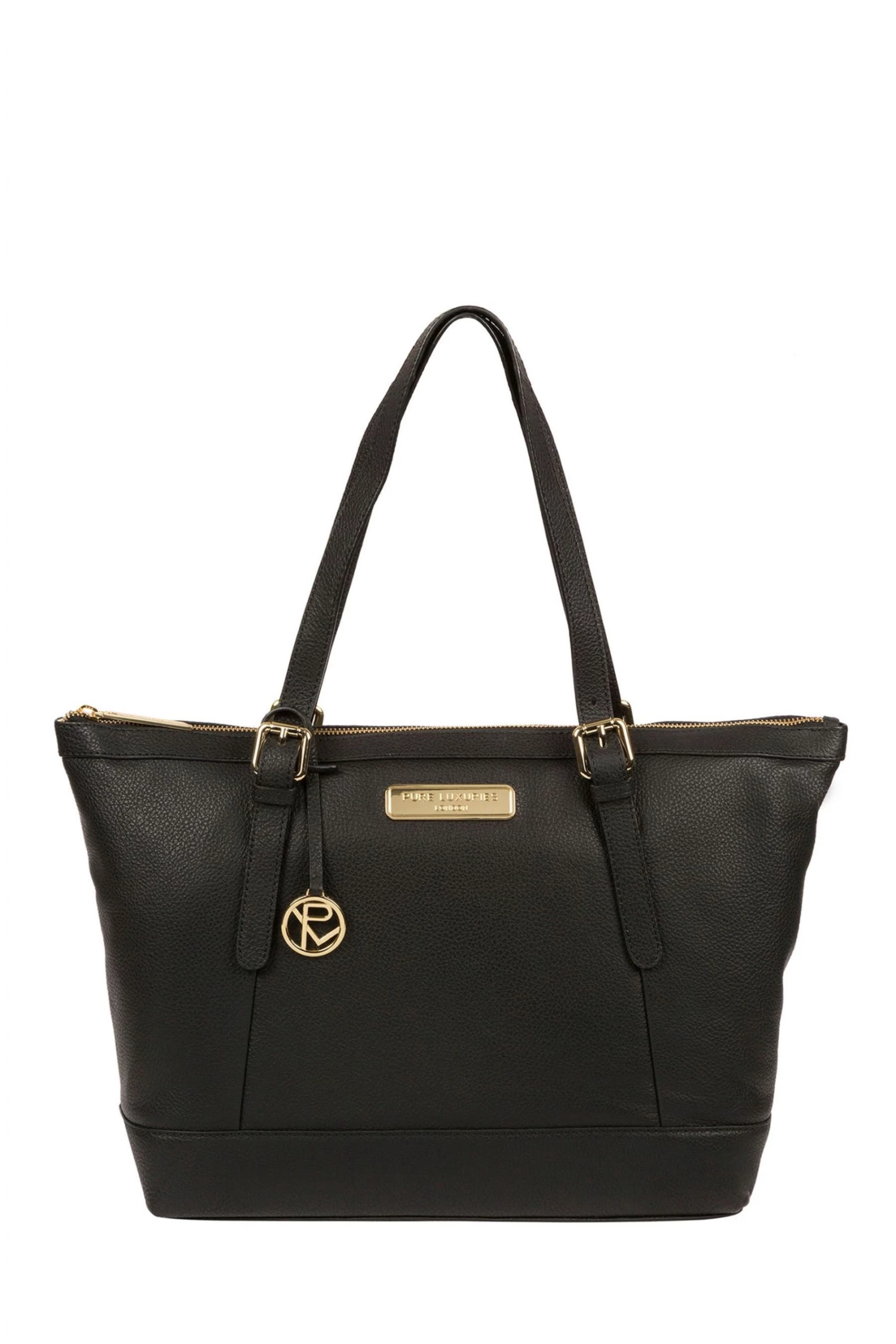 Pure Luxuries London Emily Leather Tote Bag Chestnut 3 Pure Luxuries London Emily Leather Tote Bag Chestnut