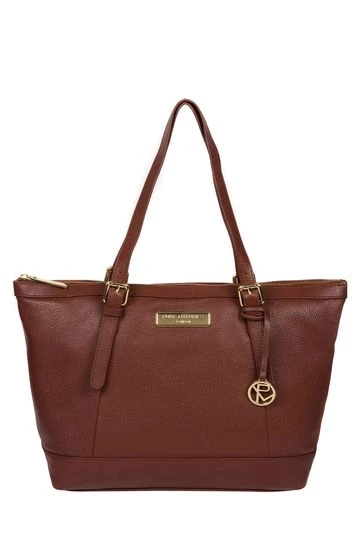 Pure Luxuries London Emily Leather Tote Bag Chestnut 10 Pure Luxuries London Emily Leather Tote Bag Chestnut - Image 8