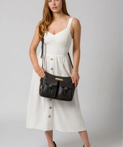Pure Luxuries London Jenna Leather Shoulder Bag Brown -Pure Luxuries shop unnamed file 777 scaled