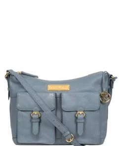 Pure Luxuries London Jenna Leather Shoulder Bag Brown -Pure Luxuries shop unnamed file 780