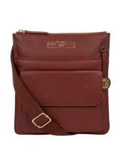 Pure Luxuries London Langley Leather Cross-Body Bag Blue -Pure Luxuries shop unnamed file 788