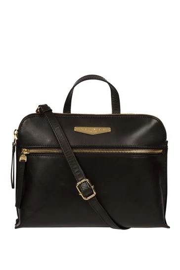 Pure Luxuries London Lauretta Vegetable-Tanned Leather Cross-Body Bag Italian Tan Brown 9 Pure Luxuries London Lauretta Vegetable-Tanned Leather Cross-Body Bag Italian Tan Brown - Image 7