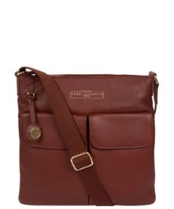 Pure Luxuries London Soames Leather Cross Body Bag Black -Pure Luxuries shop unnamed file 823