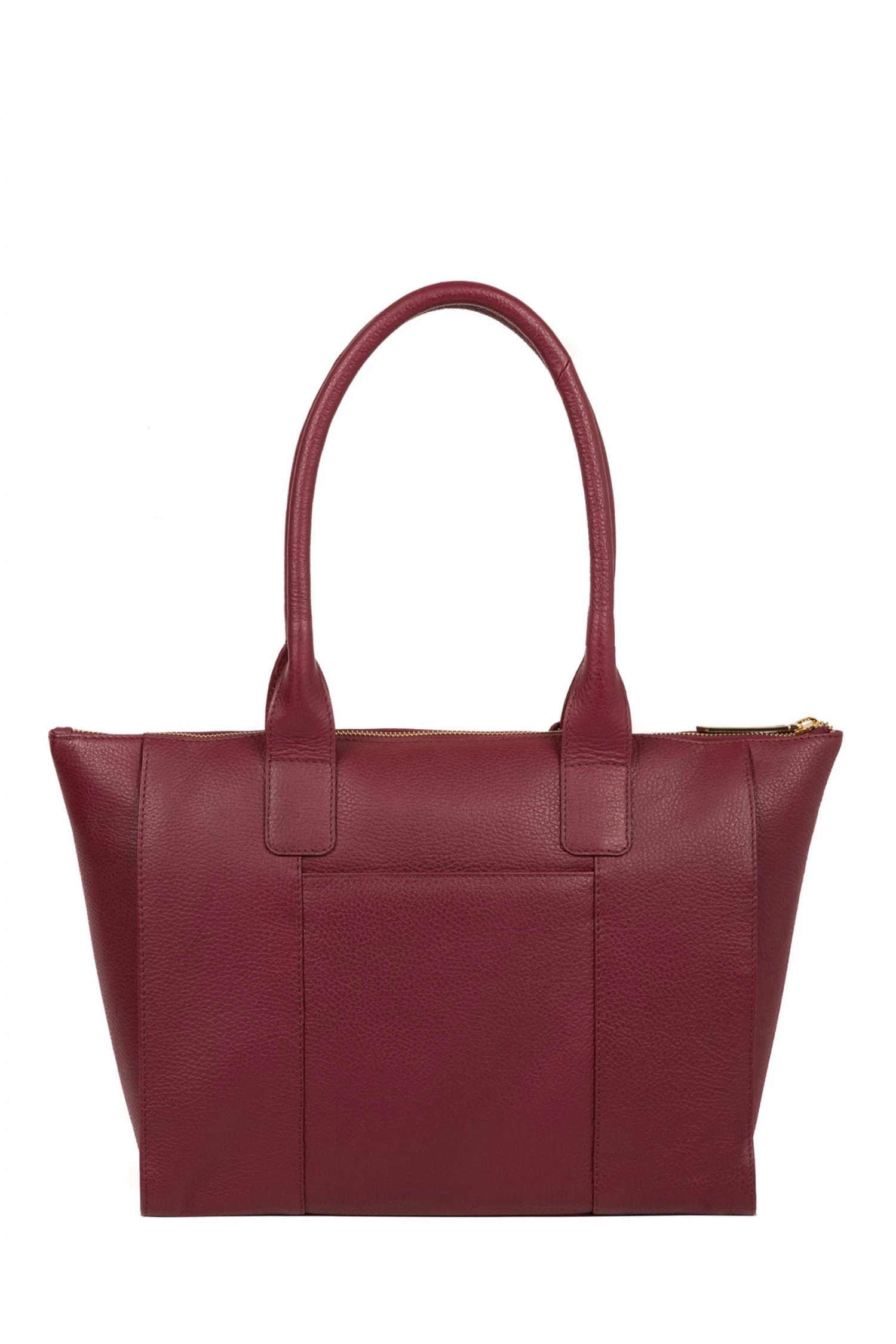 Pure Luxuries London Faye Leather Tote Bag Navy 4 Pure Luxuries London Faye Leather Tote Bag Navy - Image 2