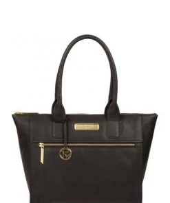 Pure Luxuries London Faye Leather Tote Bag Navy 22 Pure Luxuries London Faye Leather Tote Bag Navy -Pure Luxuries shop unnamed file 832