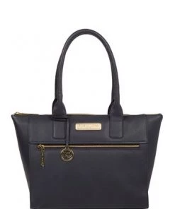 Pure Luxuries London Faye Leather Tote Bag Navy 23 Pure Luxuries London Faye Leather Tote Bag Navy -Pure Luxuries shop unnamed file 833