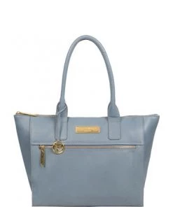 Pure Luxuries London Faye Leather Tote Bag Navy 26 Pure Luxuries London Faye Leather Tote Bag Navy -Pure Luxuries shop unnamed file 836