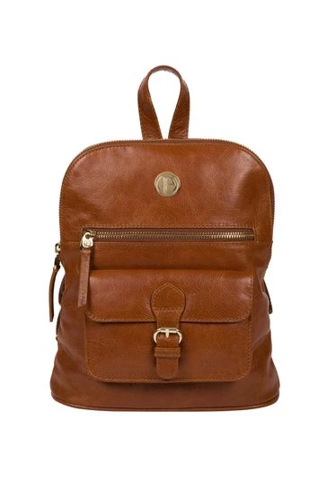 Pure Luxuries London Zinnia Leather Backpack Jet Black 11 Pure Luxuries London Zinnia Leather Backpack Jet Black - Image 9