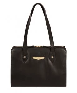 Pure Luxuries London Britt Vegetable Tanned Leather Handbag Italian Tan -Pure Luxuries shop unnamed file 894