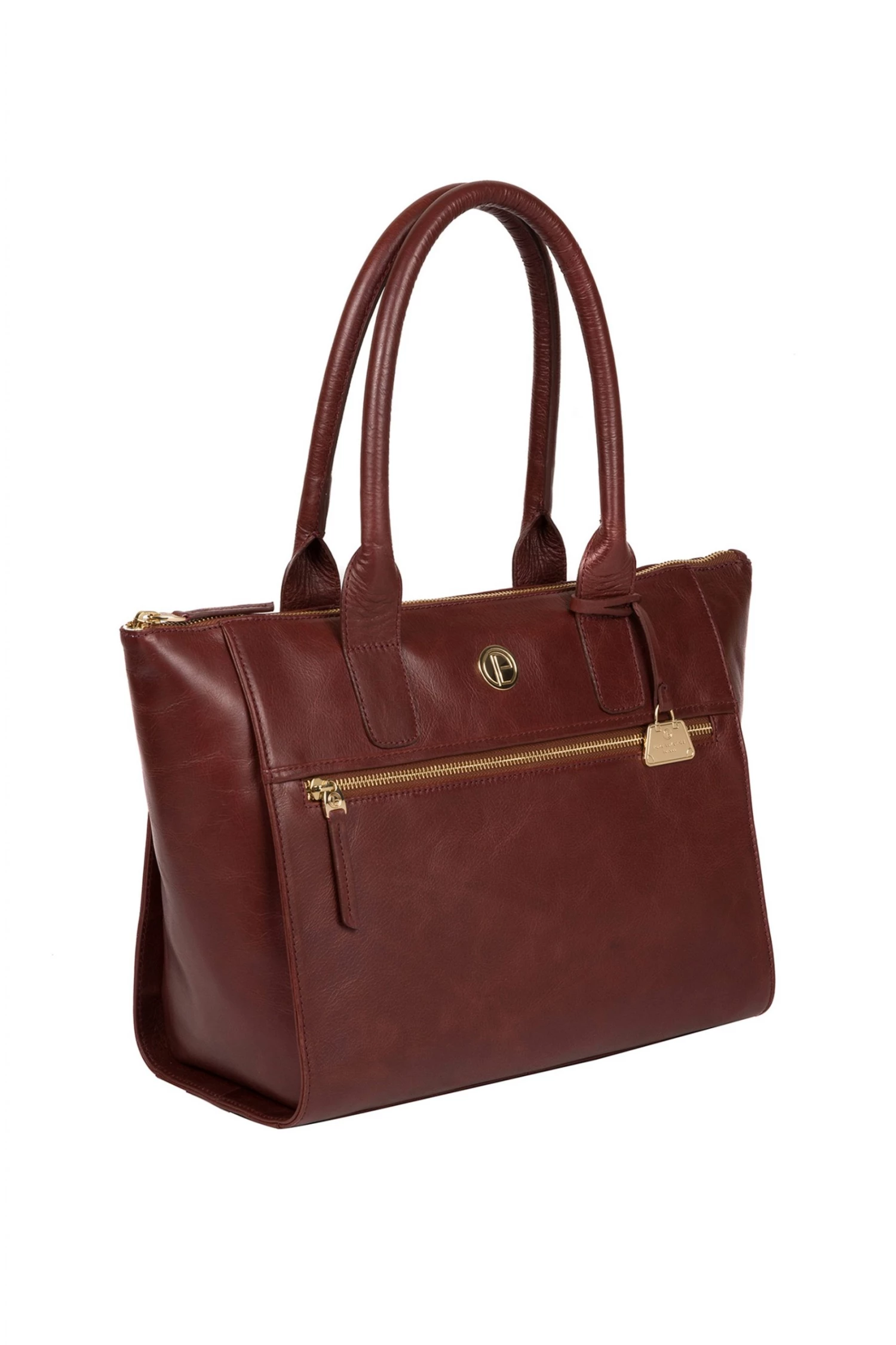Pure Luxuries London Primrose Leather Tote Bag Hazelnut 7 Pure Luxuries London Primrose Leather Tote Bag Hazelnut - Image 5