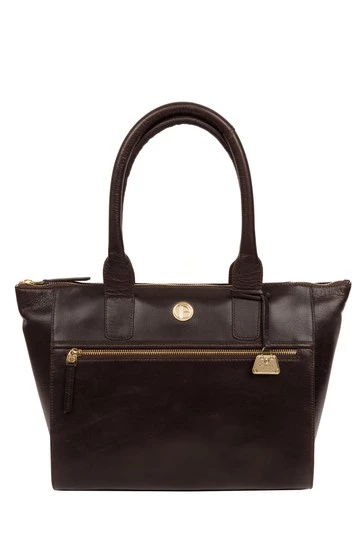 Pure Luxuries London Primrose Leather Tote Bag Hazelnut 11 Pure Luxuries London Primrose Leather Tote Bag Hazelnut - Image 9