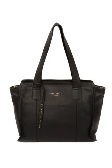 Pure Luxuries London Homerton Leather Handbag Chocolate Brown 11 Pure Luxuries London Homerton Leather Handbag Chocolate Brown - Image 9