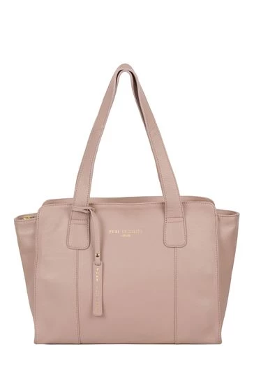 Pure Luxuries London Homerton Leather Handbag Chocolate Brown 12 Pure Luxuries London Homerton Leather Handbag Chocolate Brown - Image 10