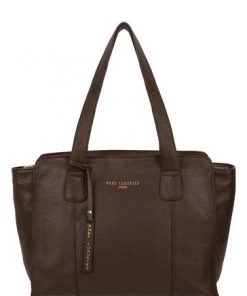 Pure Luxuries London Homerton Leather Handbag Chocolate Brown 24 Pure Luxuries London Homerton Leather Handbag Chocolate Brown -Pure Luxuries shop unnamed file 923