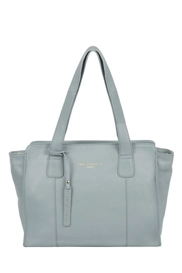 Pure Luxuries London Homerton Leather Handbag Chocolate Brown 14 Pure Luxuries London Homerton Leather Handbag Chocolate Brown - Image 12