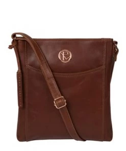 Pure Luxuries London Gilpin Leather Cross-Body Bag Black -Pure Luxuries shop unnamed file 93