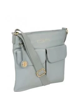 Pure Luxuries London Soames Leather Cross-Body Bag Blue -Pure Luxuries shop unnamed file 946