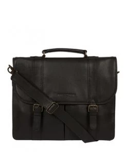 Pure Luxuries London Baxter Leather Work Bag Brown -Pure Luxuries shop unnamed file 962