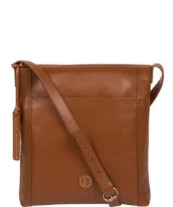 Pure Luxuries London Plumpton Leather Cross-Body Bag Vintage Black -Pure Luxuries shop unnamed file 968