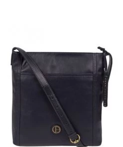 Pure Luxuries London Plumpton Leather Cross-Body Bag Vintage Black -Pure Luxuries shop unnamed file 972