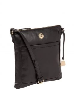 Pure Luxuries London Chestnut Brown Lotus Leather Cross-Body Bag -Pure Luxuries shop unnamed file 976 scaled